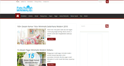 Desktop Screenshot of fotorumahminimalis.com